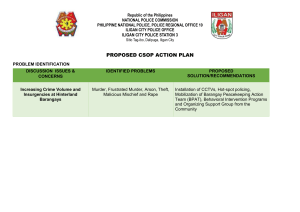 SIGHT CSOP Action Plan