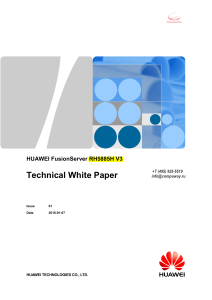 FusionServer RH5885H V3 White Paper