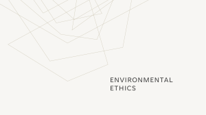 environmental ethics SPPU