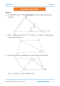 Gr10 Maths Euclidian Geometry