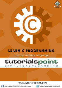 C Programming Tutorial for Beginners