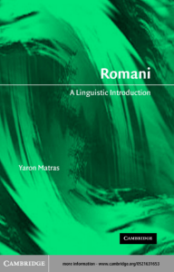 A Romani A Linguistic Introduction (Yaron Matras) (z-lib.org)