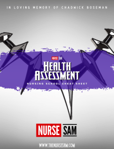 HEALTH ASSESMENT STUDY GUIDE