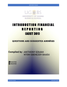 FINANCIAL REPORTING Q&A...anthony