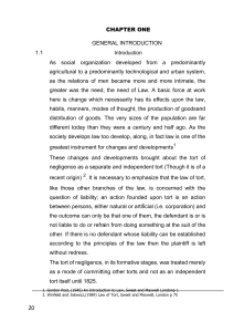 111THE TORT OF NEGLIGENCE UNDER NIGERIA LAW