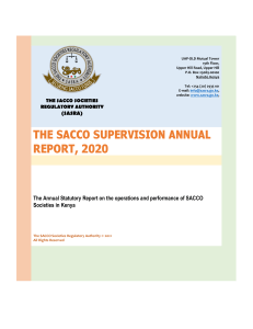 ANNUAL SUPERVISION REPORT-2020