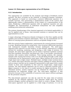 State-Space Representation of LTI Systems