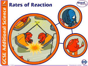 8. Rates of Reaction v1.0
