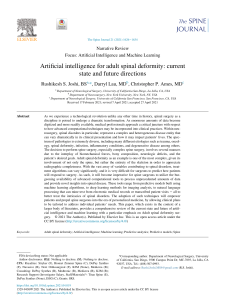 AI for adult spinal deformity