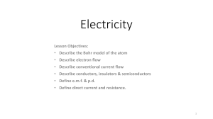 1. Electricity