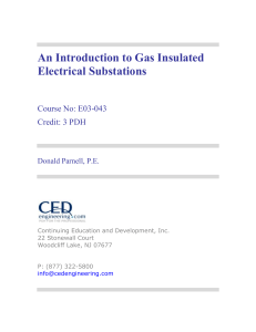 An Introduction to Gas Insulated Electrical Substations R1