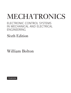 Mechatronics. Electronic Control Systems in Mechanical and Electrical Engineering ( PDFDrive )