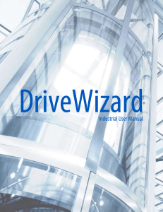 Yaskawa DriveWizard Industrial User Manual for Version 1.2.8.0 Release (Jul 24th 2015)