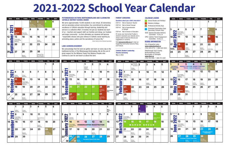 21-22 Calendar