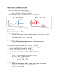 Chem 12 - Reaction Kinetics notes