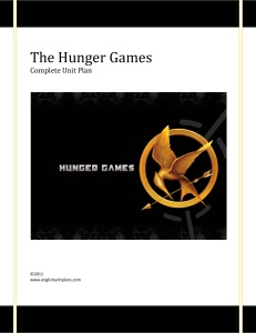 English-The-Hunger-Games-Complete-Unit-Plan