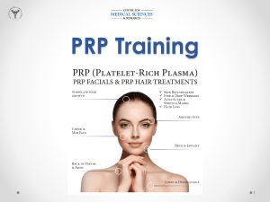 PRP Training