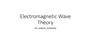 EM Wave Theory1 1