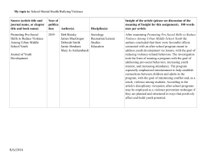 Chart for literature review 