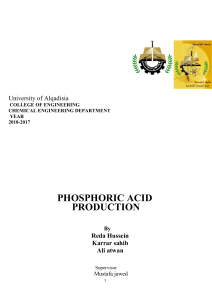 Phosporic Acid