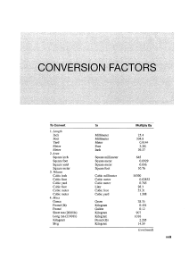 1-Conversion factors