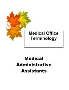 201786746-MedicalOffice-Terminology