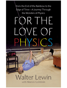 for the love of physics