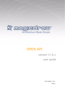 MagicDraw OpenAPI UserGuide