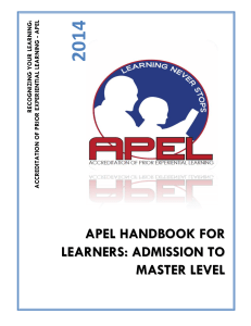 Apel Handbook
