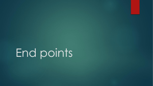 End points