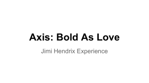 Axis- Bold As Love