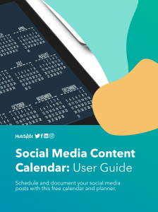 Social Media Calendar User Guide