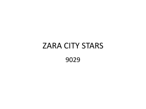ZARA CITY STARS..