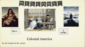 Hawthorne's Colonial America