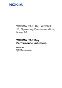 Wcdma ran key performance indicators (2)