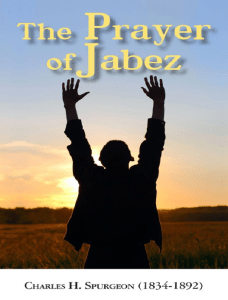 The Prayer of Jabez - Charles Spurgeon (Naijasermons.com.ng)