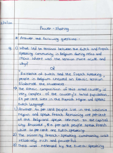 Power sharing notes