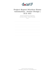 docsity-project-report-wireless-home-automation-senior-design-ece-445