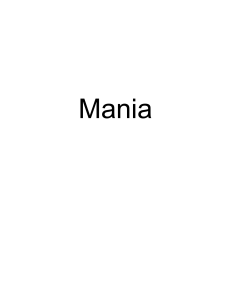 Mania 