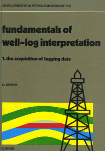 Fundamentals of Well logging