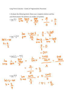 Long-Test-in-Basic-Calculus-Limit-of-Trigonometric-Functions