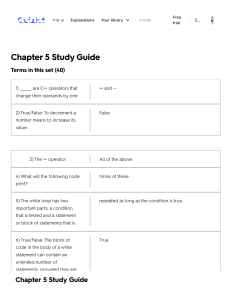 Chapter 5 Study Guide Flashcards   Quizlet