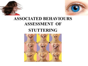 BEHAVIOURAL ASSESSMENT