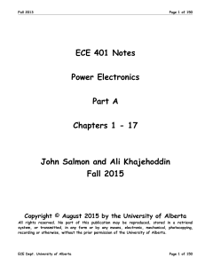 Power Electronics part A