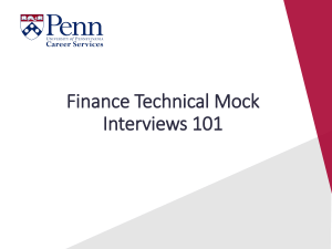 Finance-Technical-Mock-Interview-101-Student-Resource