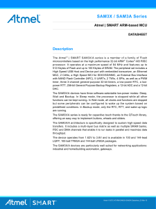 Atmel-SAM3X-Datasheet