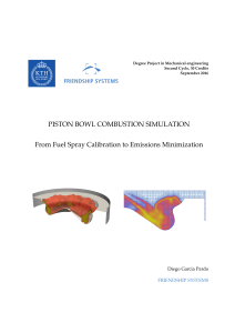 Combustion modelling