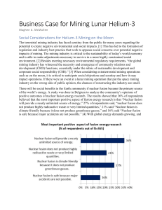 Business Case for Mining Lunar Helium-3