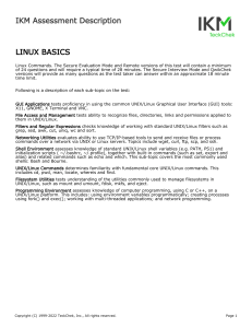 LINUX BASICS