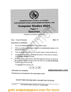 g9 computer 2020 specimen